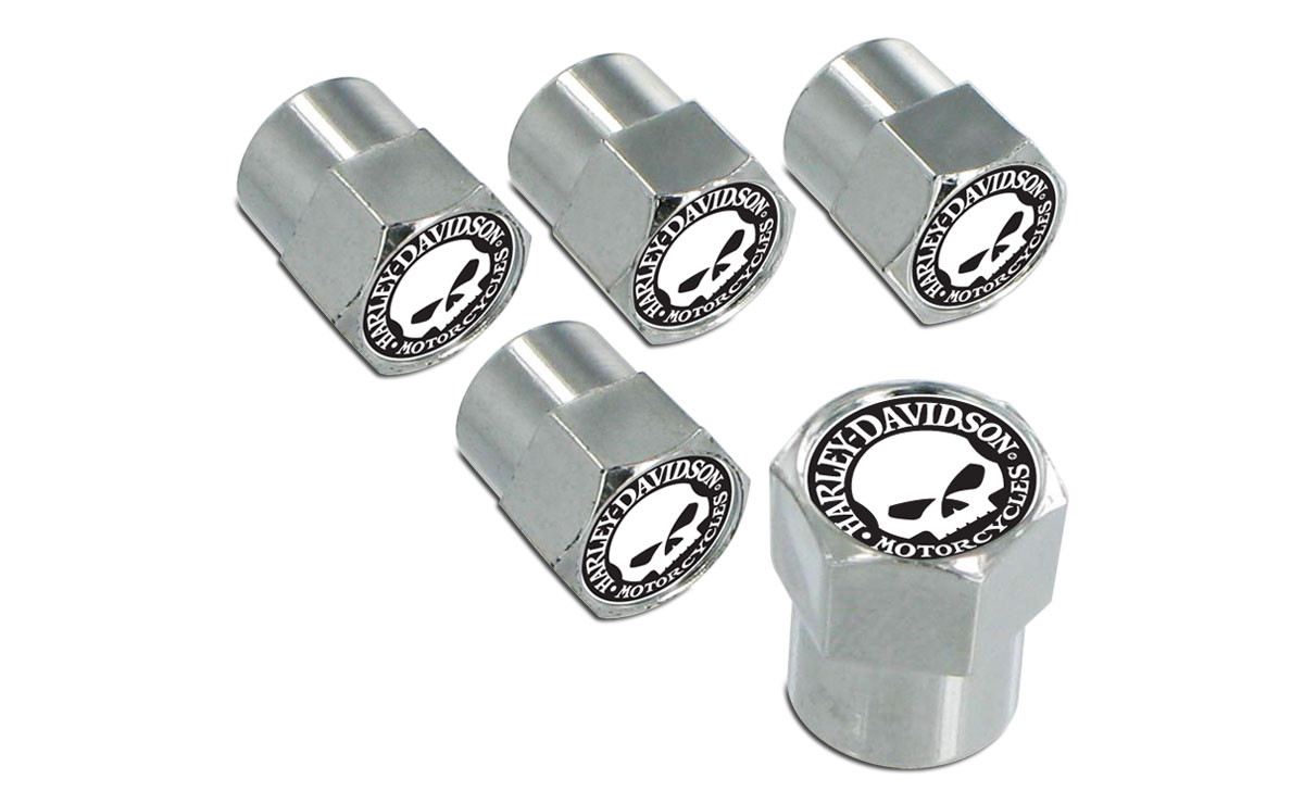 HarleyDavidson Willie G. Skull Valve Stem Cap