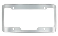 Chrome Plated Solid Brass 4 Hole License Plate Frame 4 Hole (LF330-4H)