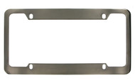 Black Nickel Solid Brass License Plate Frame 4 Hole (LF523BKN-4H)