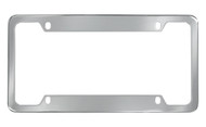 Chrome Plated Zinc License Plate Frame 4 Hole