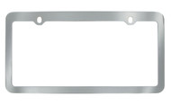 Chrome Plated Lightweight Zinc Plain Frame 2 Hole (LFZNL377)