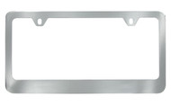 Chrome Plated Lightweight Zinc Plain Frame 2 Hole (LFZNL379)