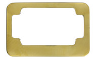 Solid Brass Motor Cycle Plate Frame