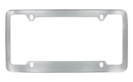 Chrome Plated Plain License Plate Frame 4 Hole (LF324)