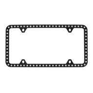 Black Powder Coated Zinc Bling Frame Embellished with Premium Crystals (LFZCY501-4H)