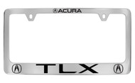  Acura TLX Chrome Plated License Frame  with logo engraved 2 holes