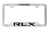 Acura RLX Chrome Plated License Frame  with logo engraved 4 holes
