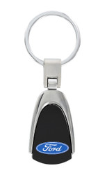 Ford UV Printed Wordmark Pear Shape Keychain