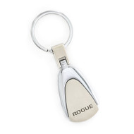 Pear Shape Metal Key Chain with Laser Engraved Nissan Model Marks 