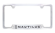 Lincoln Nautilus Chrome Plated Brass License Plate Frame_ 4 Holes Frame