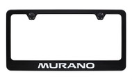 Nissan Black coated frame with Murano Wordmark 