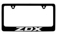 Acura ZDX Officially Licensed Black License Plate Frame Holder (ACV6)