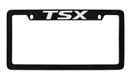 Acura TSX Officially Licensed Black License Plate Frame Holder (ACO6-U)