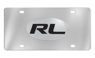 Acura RL Officially Licensed Chrome Decorative Vanity Front License Plate