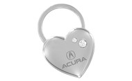 Acura Heart Key Chain Embellished with dazzling Crystals (ACKCYH300-A)