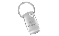 Acura Rectangular Key Chain Embellished with dazzling Crystals