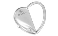 Acura Heart Key Chain Twists Into An Oval Keychain Fob