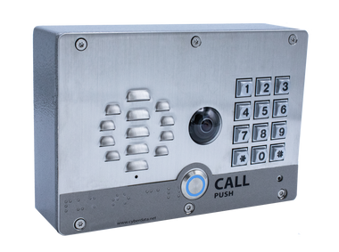 CyberData 011414 - SIP Enabled H.264 Video Outdoor Intercom with Keypad
