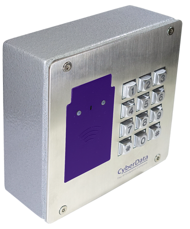 CyberData 011426 - RFID/Keypad Secure Access Control Endpoint