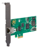 TE133F - One (1) span digital T1/E1/J1/PRI PCI-Express card with hardware echo cancellation