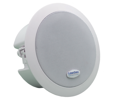 CyberData 011504 - VoIP InformaCast Enabled Ceiling Speaker