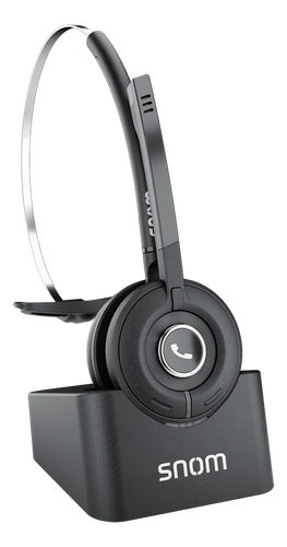snom A190 DECT Headset, HD Sound, Noise Reduction, Standalone and Paired Mode