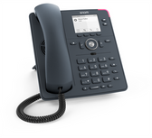 SNOM D140 Desk-Telephone, PoE, HD Audio, Cost-effective, 2 SIP Identities, Low Power Consumption (PoE)