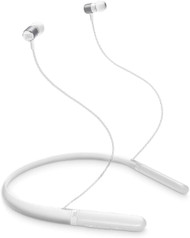 JBL LIVE 200BT Wireless In-Ear Neckband Headphones - Up to 10 hours of Music - Bluetooth - Comfort Neckband - White - Headphone