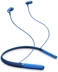 JBL LIVE 200BT Wireless In-Ear Neckband Headphones - Up to 10 hours of Music - Bluetooth - Comfort Neckband - Blue - Headphone