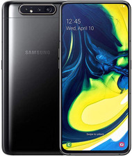 Samsung Galaxy A80 Mobile Phone; Sim Free Smartphone - Black - Mobile Phone