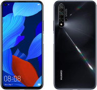Huawei Nova 5T 128GB 6.26” LCD Display Smartphone with 48 MP Camera, 6GB RAM, SIM-Free Android 9.0, EMUI 9.1, Single Sim, (Black) - Mobile Phone