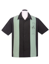 Steady The Shakedown Button Up - Black