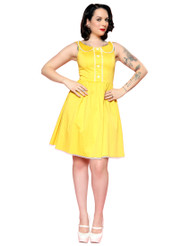Steady Sunshine Dress - Yellow