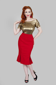 Tatyana Catwalk Skirt - Red