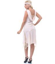 Unique Vintage Hemmingway Flapper - Cream