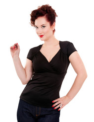 Steady Lush Top - Black