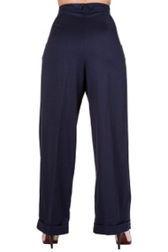 Banned Hidden Away Trousers - Navy