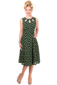 Banned Songbird Dress - Green