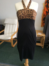 Lennys Halterneck Pencil - Leopard