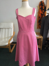 Lennys Shoulder Strap Circle - Red Gingham