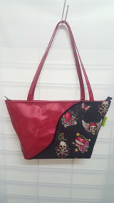 Vintage Chics Macquarie Bag - Glitter Skulls