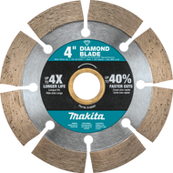 4" Diamond Blade, Segmented, General Purpose