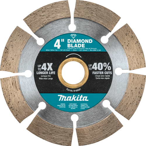 4" Diamond Blade, Segmented, General Purpose