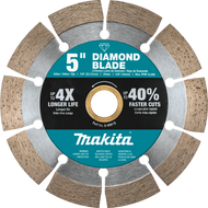 5" Diamond Blade, Segmented, General Purpose