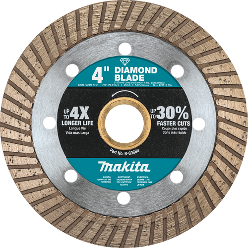 4" Diamond Blade, Turbo, General Purpose