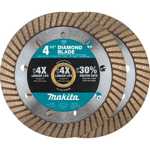 4 1/2" Diamond Blade, Turbo, General Purpose