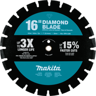 16" Diamond Blade, Segmented, Dual Purpose