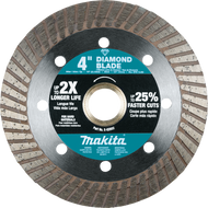 4" Diamond Blade, Turbo, Hard Material