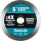 5" Diamond Blade, Continuous Rim, General Purpose