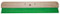 36" Green Nylon Concrete Broom